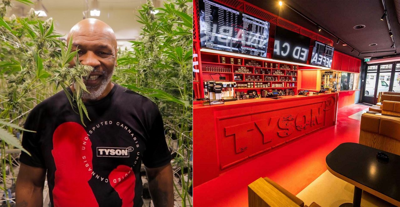 Mike Tyson otworzył coffeeshop w Amsterdamie